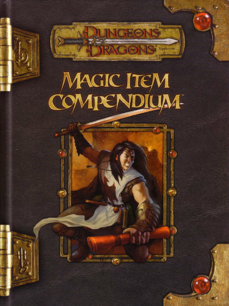 Magic item compendium pdf