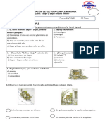 Evaluación Sapo y Sepo Un Año