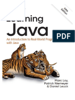 Learning Java An Introduction To Real-World Programming With Java, 5th Edition TRADUCIDO