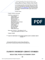 The Project Gutenberg Ebook of Famous Modern Ghost Stories, by Various