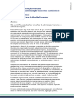 07 A Administração Financeira e o Ambiente de Negócios