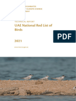 UAE National Red List of Birds