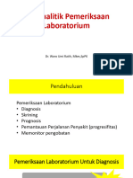 Pra Analitik Pemeriksaan Lab