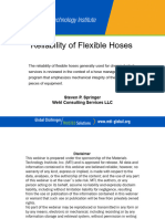 Reliability of Flexible Hoses