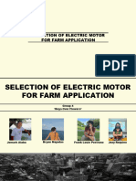Selection of Electric Motor For Farm Application