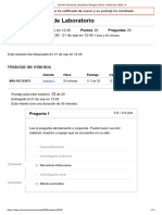 Examen Parcial de Laboratorio - Biología Celular Y Molecular - BCM - A