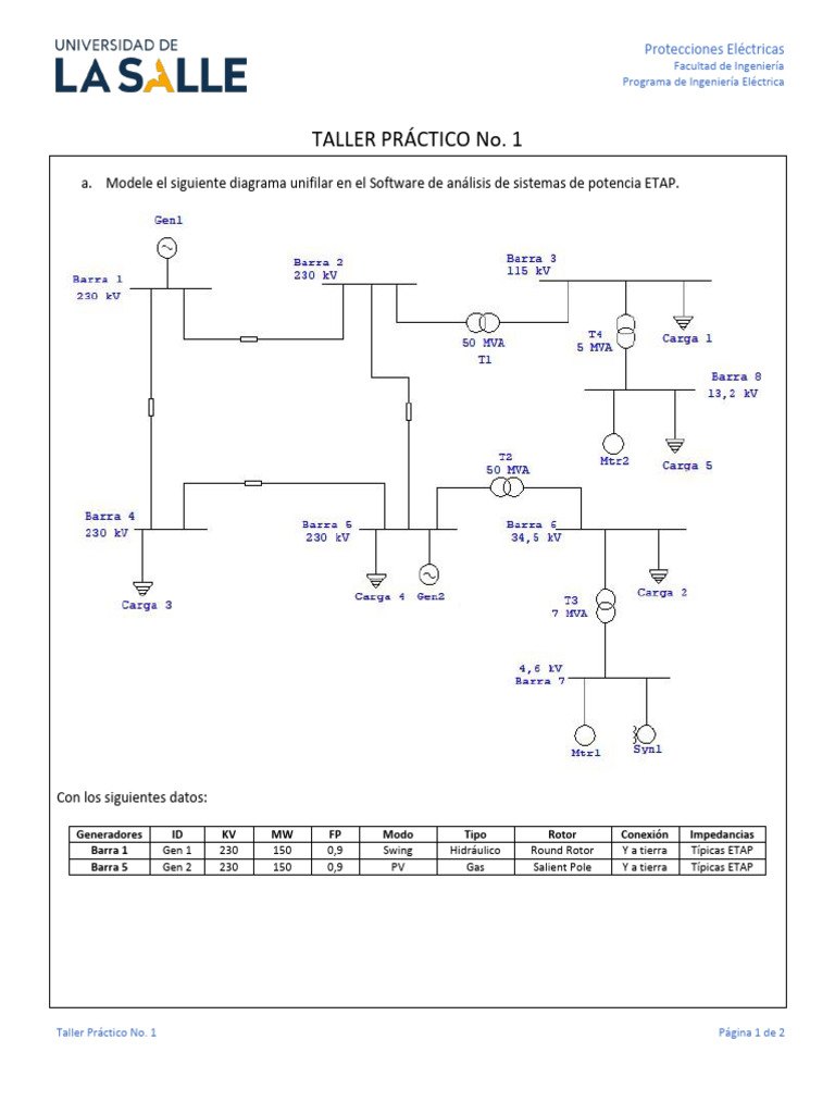 Taller Practico 1 - Grupo 3 | PDF | Ingeniería | Componentes eléctricos