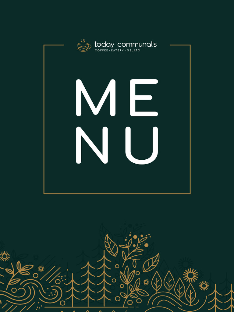 Today's Communal Menu & Gelato Options | PDF | Western Cuisine ...