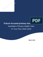 Australia S Primary Health Care 10 Year Plan 2022 2032 Future Focused Primary Health Care Australia S Primary Health Care 10 Year Plan 2022 2032