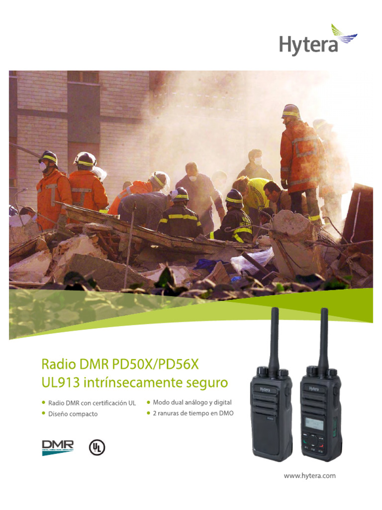 Catalogo Hytera PD506 - Ul913 | PDF