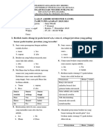 Soal Seni Musik Kelas 5