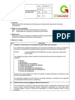 INSTRUCTIVO DE TRABAJO Manual de Operación