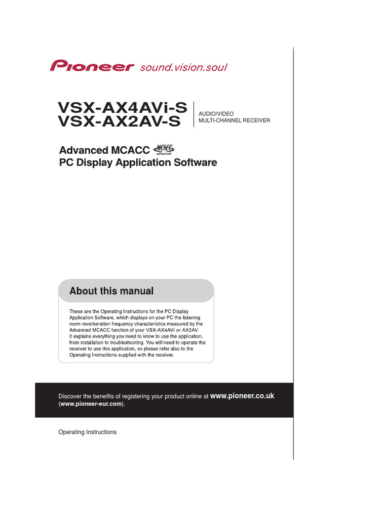AX4 AX2 PCSoft EN | PDF | Equalization (Audio) | Microsoft Windows
