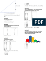 Soal Statistika Modus