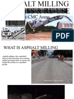 Asphalt Milling & Re-Use in CMC Area