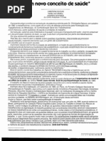 Texto 1 - Por um novo conceito de saúde