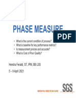 Green Belt Training - Phase Measure Rev.2