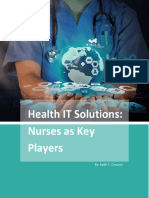 Nurses As Key Players in Information Technology Health Solutions