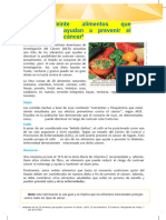 Veinte Alimentos Que Ayudan A Prevenir El Cáncer6