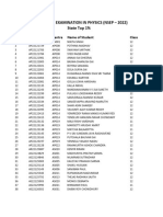 Physics List