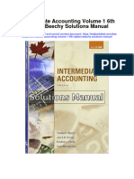 Intermediate Accounting Volume 1 6th Edition Beechy Solutions Manual