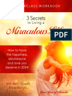 3 Secrets To Living A Miraculous Life Workbook