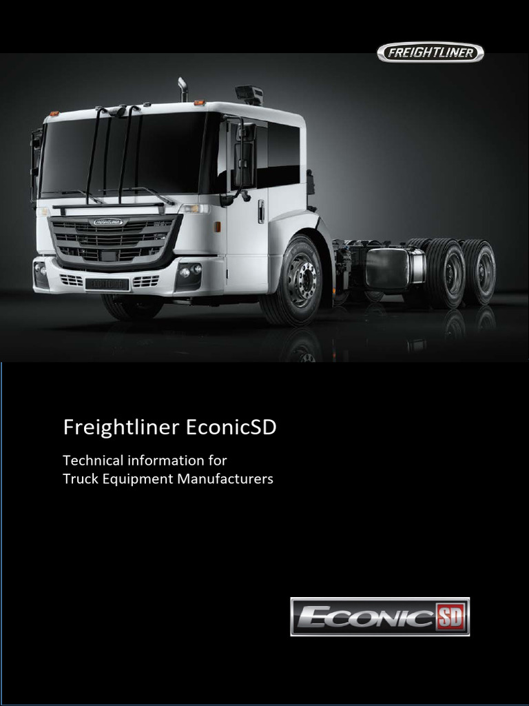 Freightliner Econicsd Technical Guide Pdf Truck Vehicles 