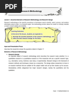 Chapter 3 Research Methodology 2023