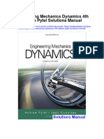Engineering Mechanics Dynamics 4th Edition Pytel Solutions Manual