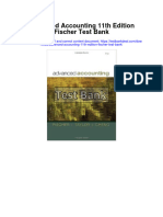 Advanced Accounting 11th Edition Fischer Test Bank