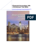 Advanced Financial Accounting 10th Edition Christensen Test Bank 2