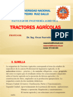 El Tractor Agrícola. Funciones. Clases. Partes.