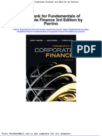 Test Bank For Fundamentals of Corporate Finance 3rd Edition by Parrino