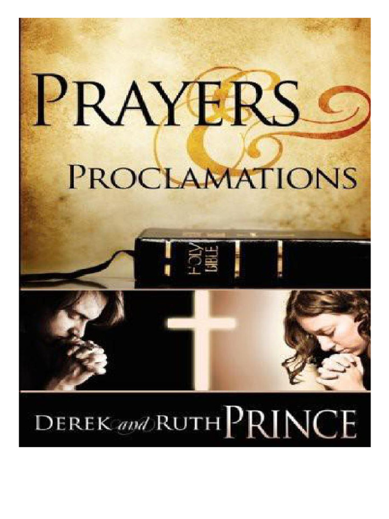 Oraciones y Proclamaciones de Derek Prince | PDF