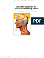 Solution Manual For Essentials of Anatomy and Physiology 1st by Patton