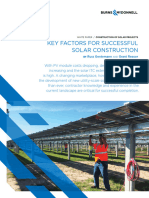 Key Factors For Successful Solar Construction White Paper Burns Mcdonnell 10822