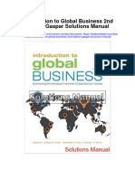 Introduction To Global Business 2nd Edition Gaspar Solutions Manual