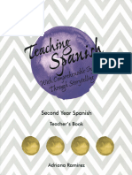 Adriana Ramírez - Teaching Spanish With Comprehensible Input Through Storytelling - Second Year Spanish (Teacher's Book) - First Choice Books (2017)