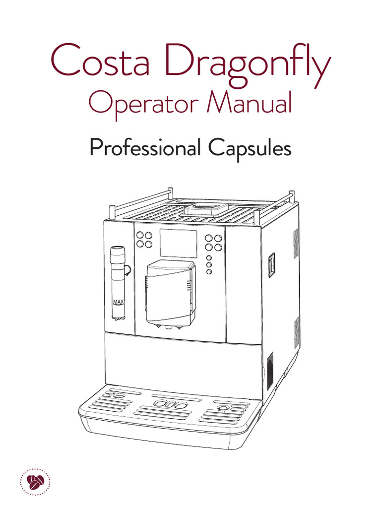 Costa Dragonfly Operator Manual | PDF