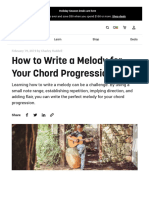 How To Write A Melody For Your Chord Progression.p