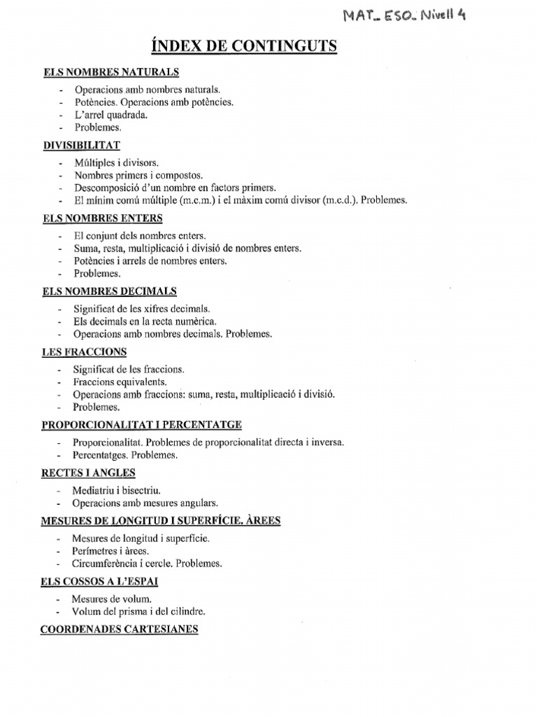 MAT ESO Nivell 4.solucions PDF