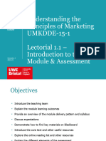 UPM Lectorial 1.1 - Introduction To The Module Assessment