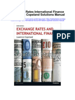 Exchange Rates International Finance 6th Edition Copeland Solutions Manual