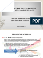 Materi Bimtek Manajemen Koperasi