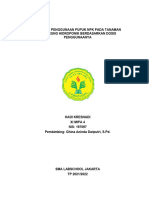 Manfaat Penggunaan Pupuk NPK Pada Tanaman Kangkung Hidroponik Berdasarkan Dosis Penggunaanya