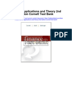Finance Applications and Theory 2nd Edition Cornett Test Bank