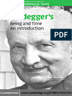 (Paul Gorner) Heidegger's Being and Time - An Introduction