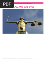 Criminal Law and Evidence