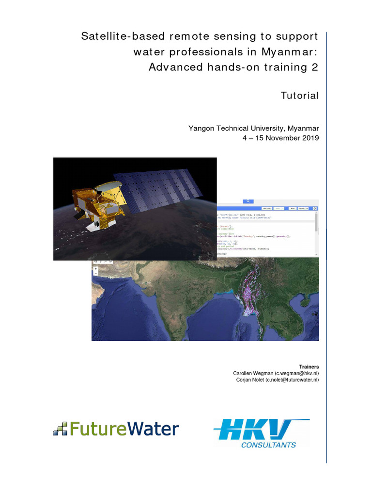 Tutorial GEE Training Nov2019 | PDF | Geographic Information System