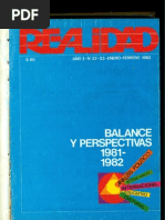 Revista Realidad Enero 1982